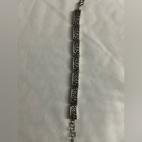 Brighton Jewelry - Brighton Deco lace filigree panel bracelet